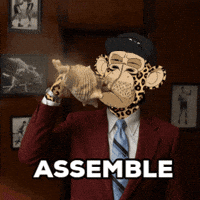 Assemble Will Ferrell GIF by Boring Merch