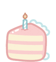 Happy Birthday Celebration Sticker by Lavendaire
