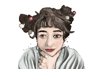 Beardofdwarf art girl dwarf bod Sticker