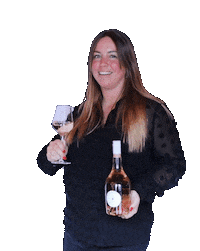 ludendenhaag smile girl cheers wine Sticker