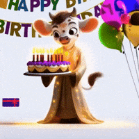 moosiahzen happy birthday happy birthday cake GIF