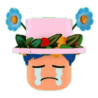 Sad Cry Sticker