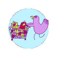 hola_corbox shop compras tienda carrito Sticker