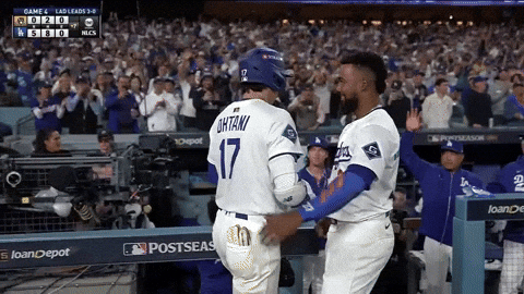 Celebrate Los Angeles Dodgers GIF by MLB