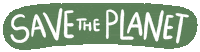 No Planet B World Sticker