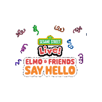 Oscar Elmo Sticker by Round Room Live