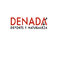 denadadeporteynaturaleza barranquismo denada lavera jaraiz Sticker