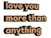 I Love You Sticker by Alissandra