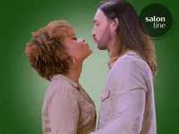 Couple Kiss GIF by Salon Line