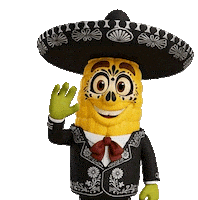 Happy Feliz Sticker by Tostadas Ortiz