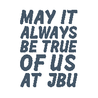 Jbu Sticker by John Brown University