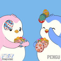 Easter Eggs Penguin GIF by Pudgy Penguins