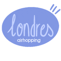 Viajar London Sticker by Airhopping