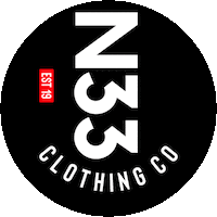 NationThirtyThree clothing urban thirtythree n33 Sticker