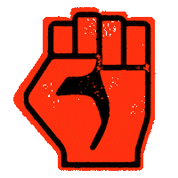 BeWildFilm climate change fist climate justice be wild film Sticker