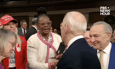 State Of The Union Congress GIF by PBS NewsHour