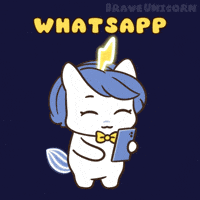 Bu Text Me GIF by Brave Unicorn