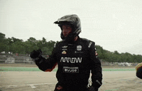 Pit Stop Fist Bump GIF by Arrow McLaren IndyCar Team