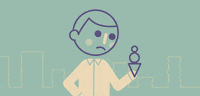 pondering GIF by Christina Lu