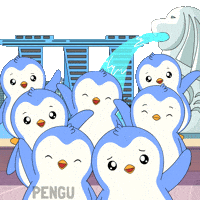 Wave Hello GIF by Pudgy Penguins