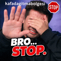 Stop Yeter GIF