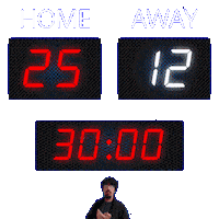 12 Away Sticker