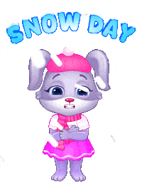 Snow Day Sticker by Lucas and Friends by RV AppStudios