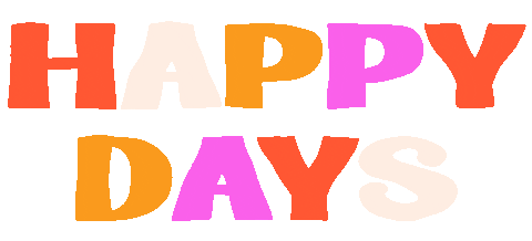 Happy Good Day Sticker by Nora Fikse