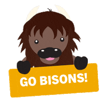 U Of M Bisons Sticker by University of Manitoba