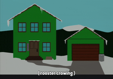 snow house GIF by South Park 