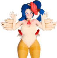 Hands Up 3D Sticker
