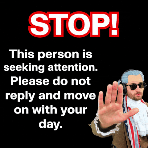 Attention Pick Me GIF