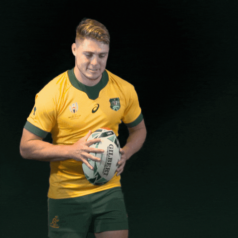 Rugby World Cup Skills GIF by Wallabies Official
