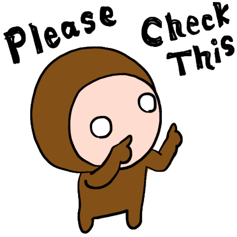 Check Please Sticker