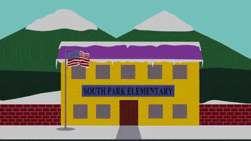 school flag GIF by South Park 