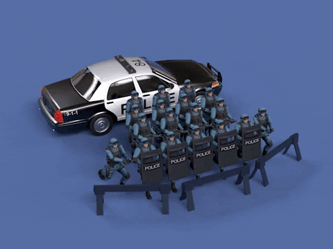 Bad Cop Police GIF by michaelmarczewski