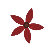 Natal Flor Sticker by Magnólia Papelaria