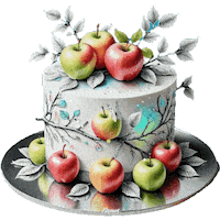 Birthday Cake Sticker