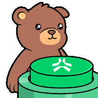 Hurry Up Waiting Sticker by BEARISH