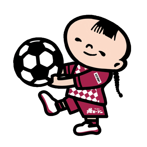 Soccer Player Sticker by KENMIN FOODS