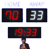 33 Away Sticker