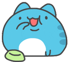 Hungry Cat Sticker by Capoo