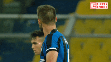 Stefan De Vrij Celebration GIF by ElevenSportsBE