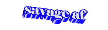 savage Sticker by AnimatedText