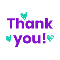Thank You Sticker by Dark Rubyk