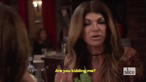 real housewives of new jersey seriously GIF by Slice