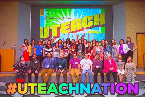 UTeach giphygifmaker conference teachers alumni GIF