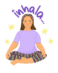 Respiracion Inhala Sticker
