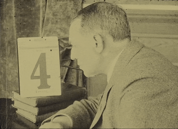 Spying Silent Film GIF by Det Danske Filminstitut