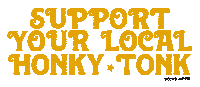 RodeoHippieBrand support clothing local rodeo Sticker